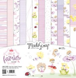 Set Carte da Scrapbooking "Land of Fairies" Collection- 30.5 x 30.5cm Modascrap '