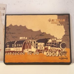 Quadernino - Treno Marrone'