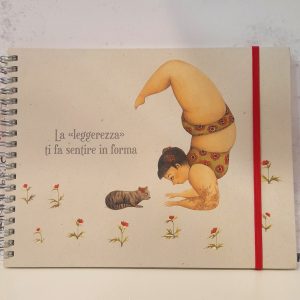 Quaderno ad anelle - Arcadia - La leggerezza fa sentire in forma'
