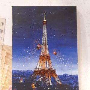 Quadernino - Tour Eiffel notte stellata'