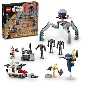 Lego Starwars - Battle PACK Clone Trooper e Battle Droid'